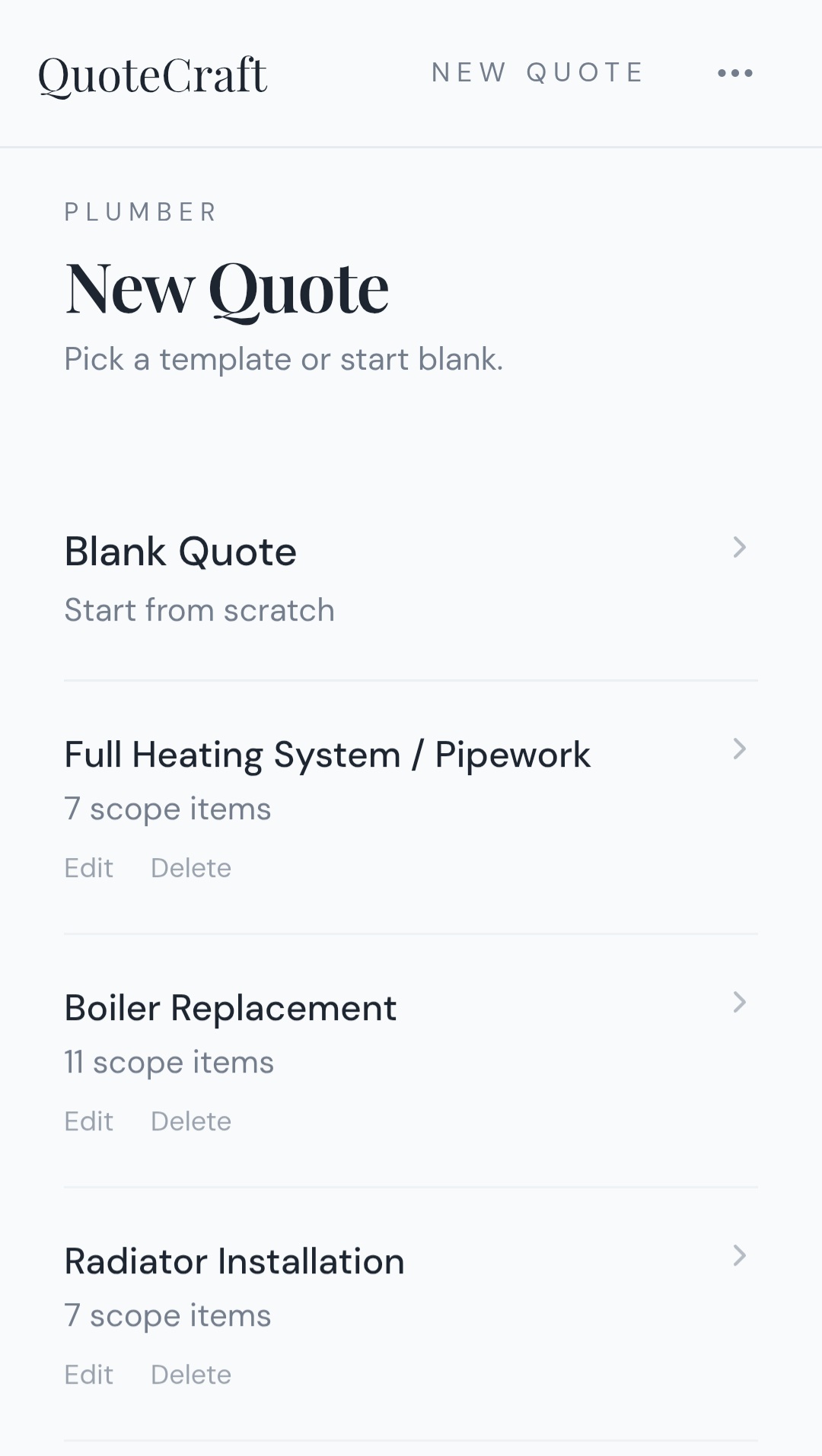 Generate Quotes From Templates
